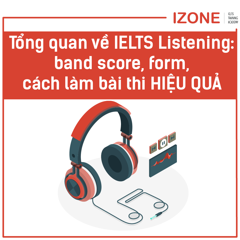 Tổng quan về IELTS Listening Band Score, Form, cách làm bài thi HIỆU QUẢ