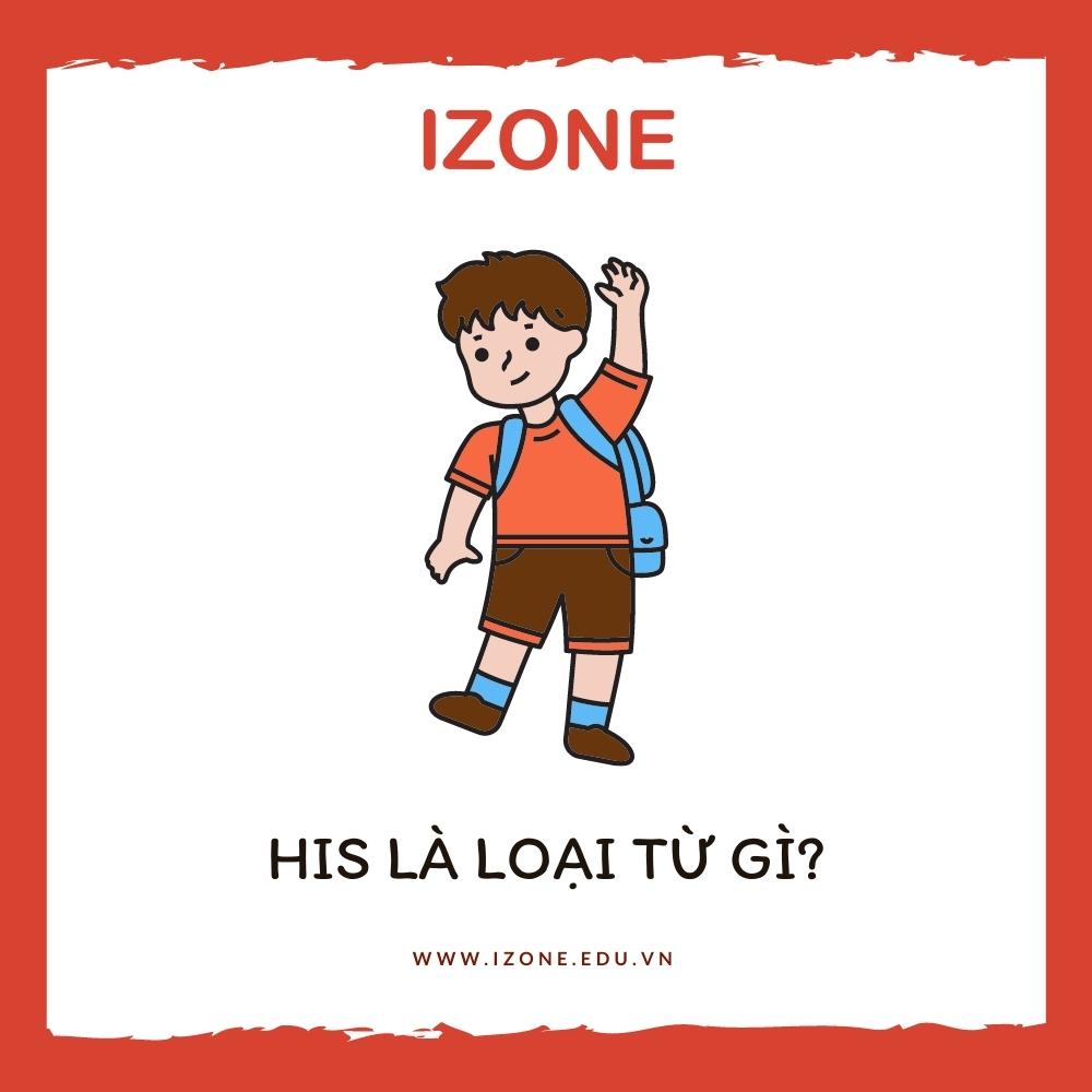 His là loại từ gì? Vị trí và cách dùng his trong tiếng Anh