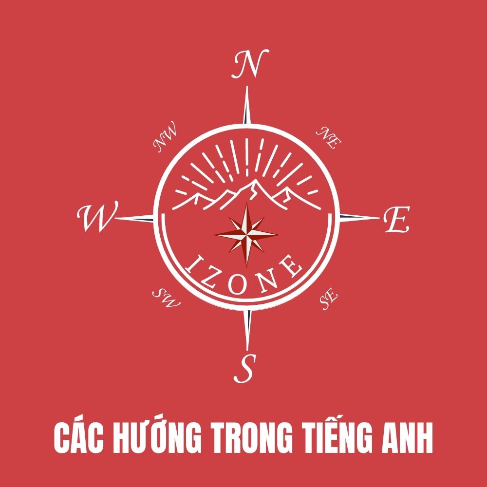 Các hướng trong tiếng Anh và tổng hợp từ vựng chỉ phương hướng