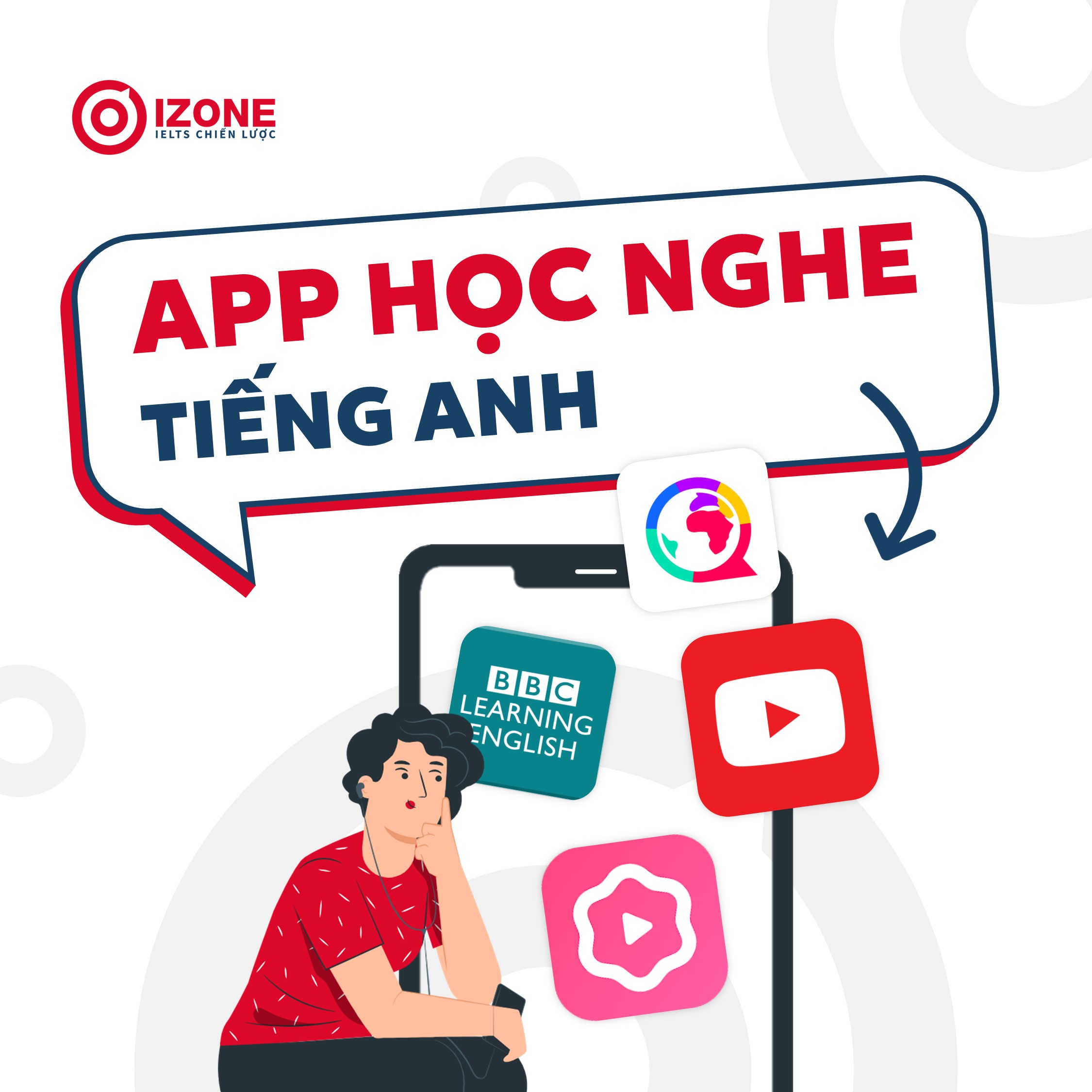 10 App luyện nghe tiếng Anh sử dụng mọi trình độ đều hiệu quả