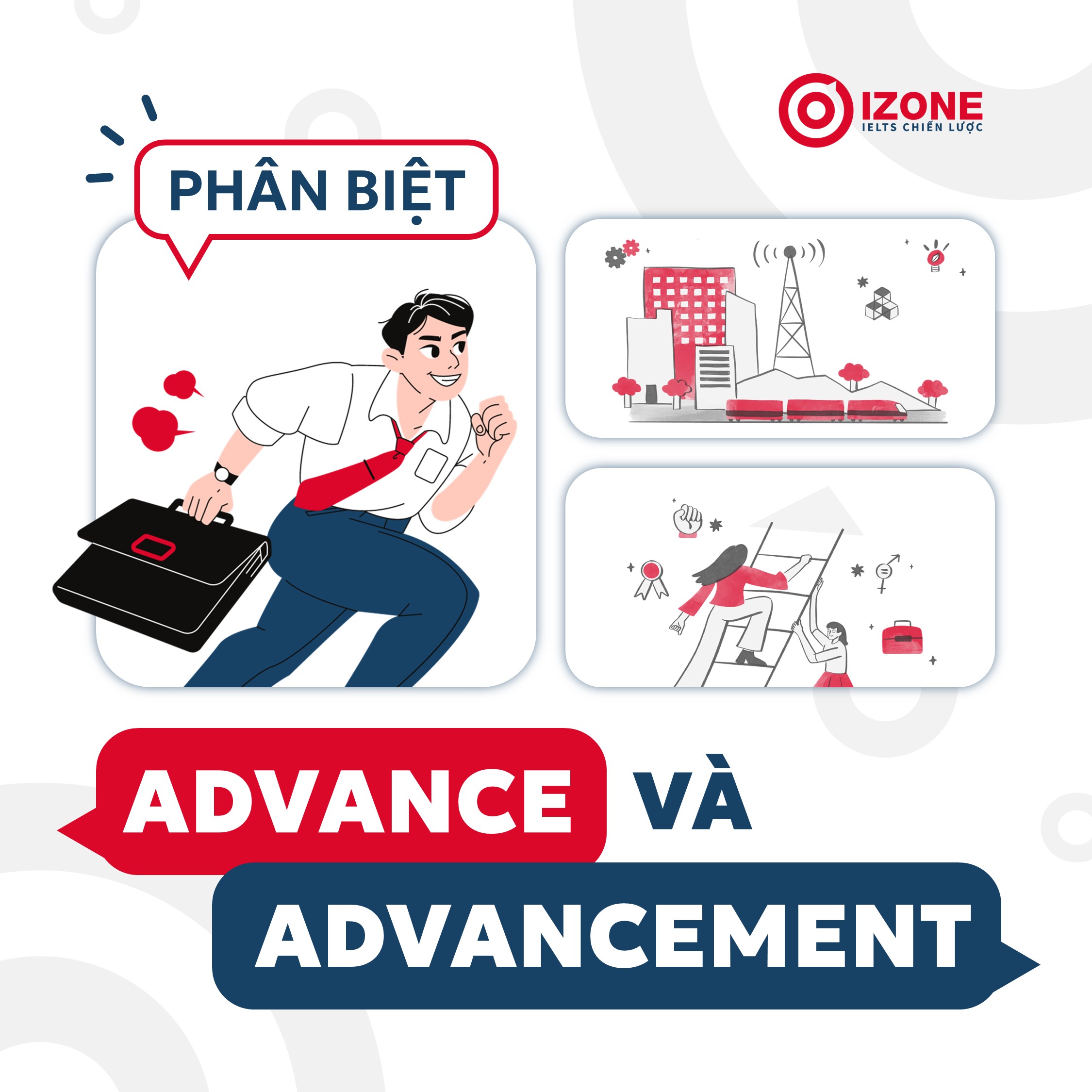 Phân biệt chi tiết Advance và Advancement trong Tiếng Anh tránh nhầm lẫn