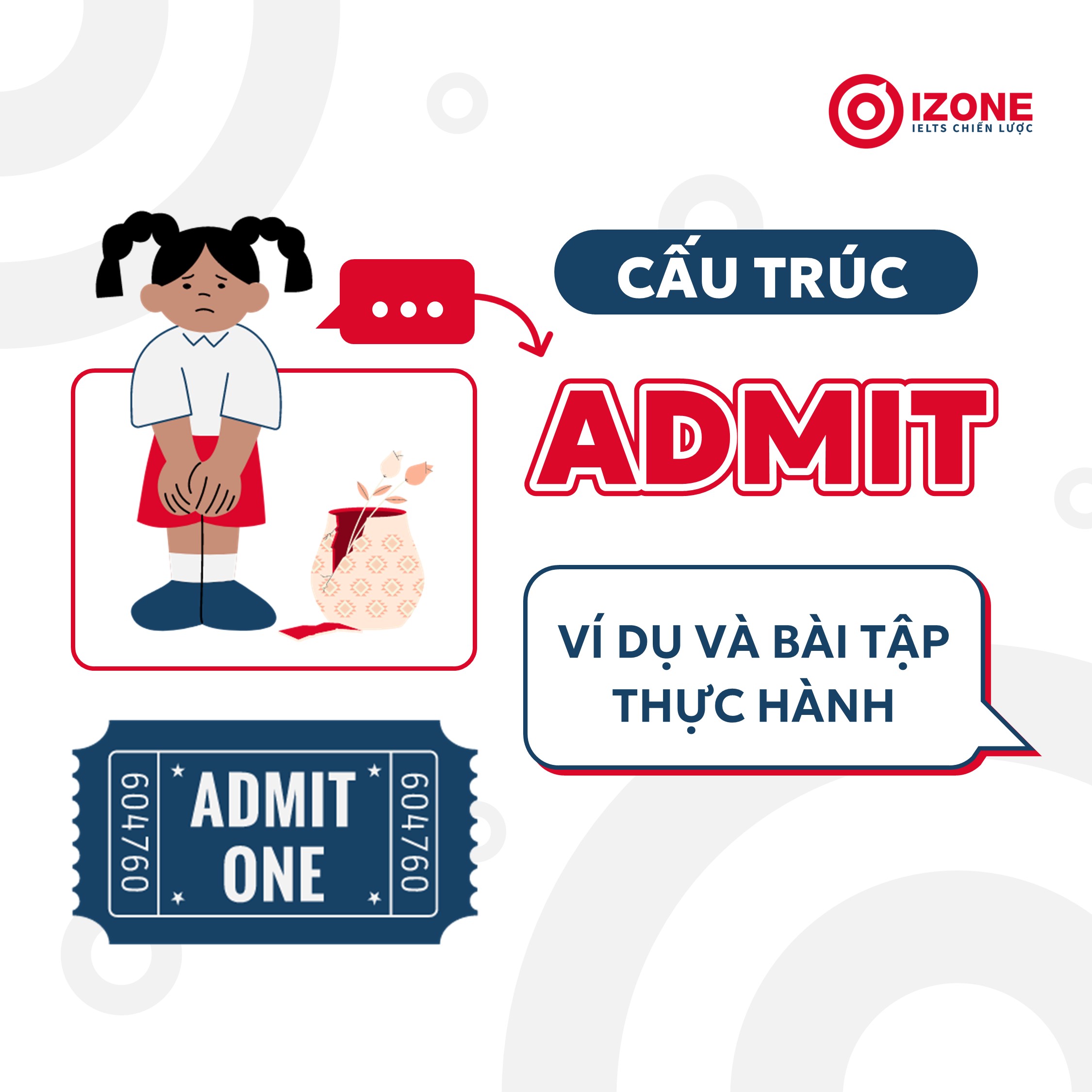 Nắm vững cấu trúc admit chỉ với 5 phút – Ví dụ và bài tập thực hành