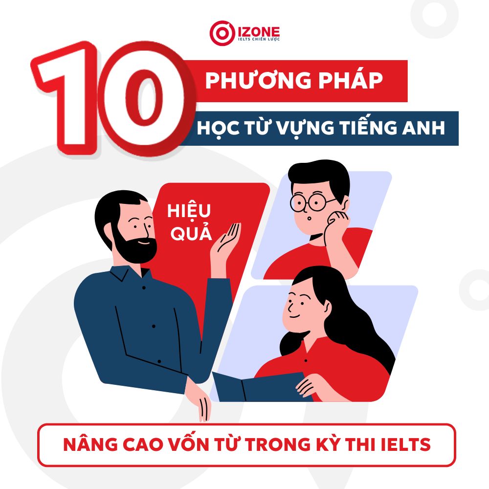 10 phương pháp học từ vựng tiếng Anh hiệu quả để nâng cao vốn từ trong kỳ thi IELTS