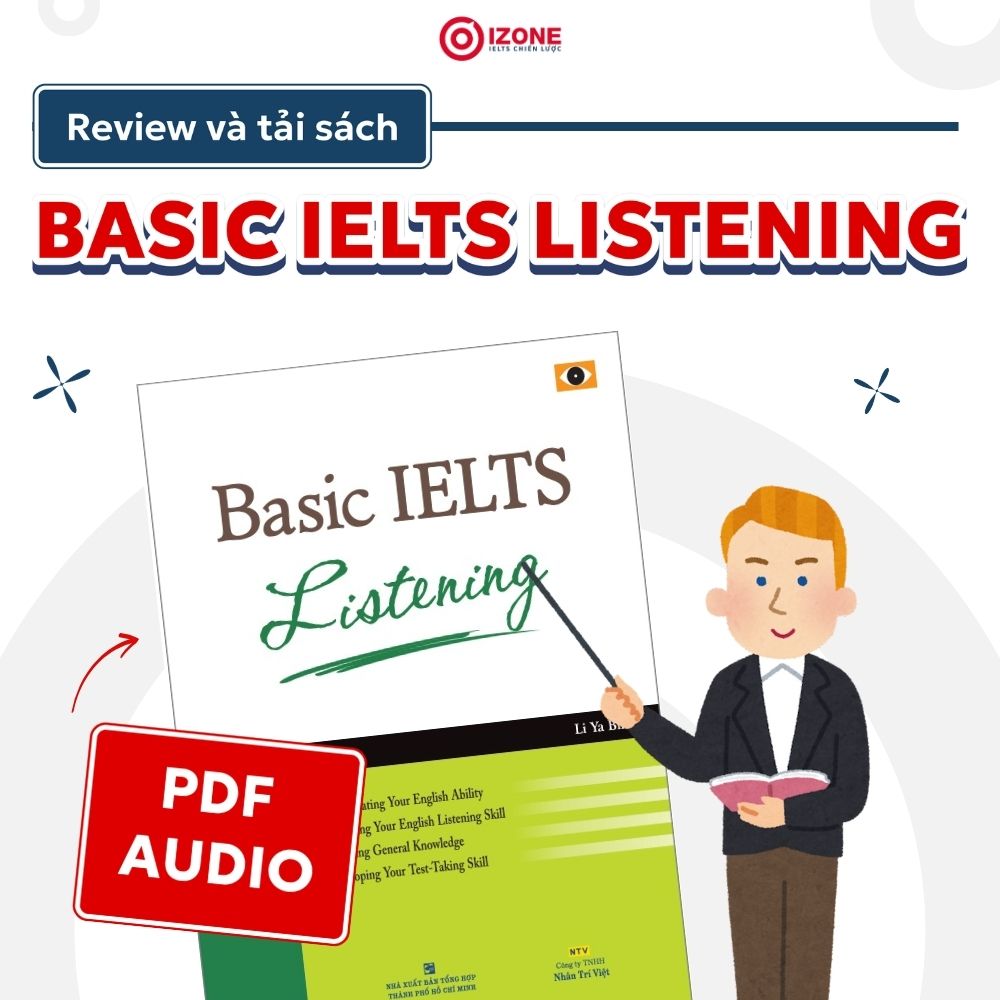 Review và tải sách Basic IELTS Listening PDF Audio