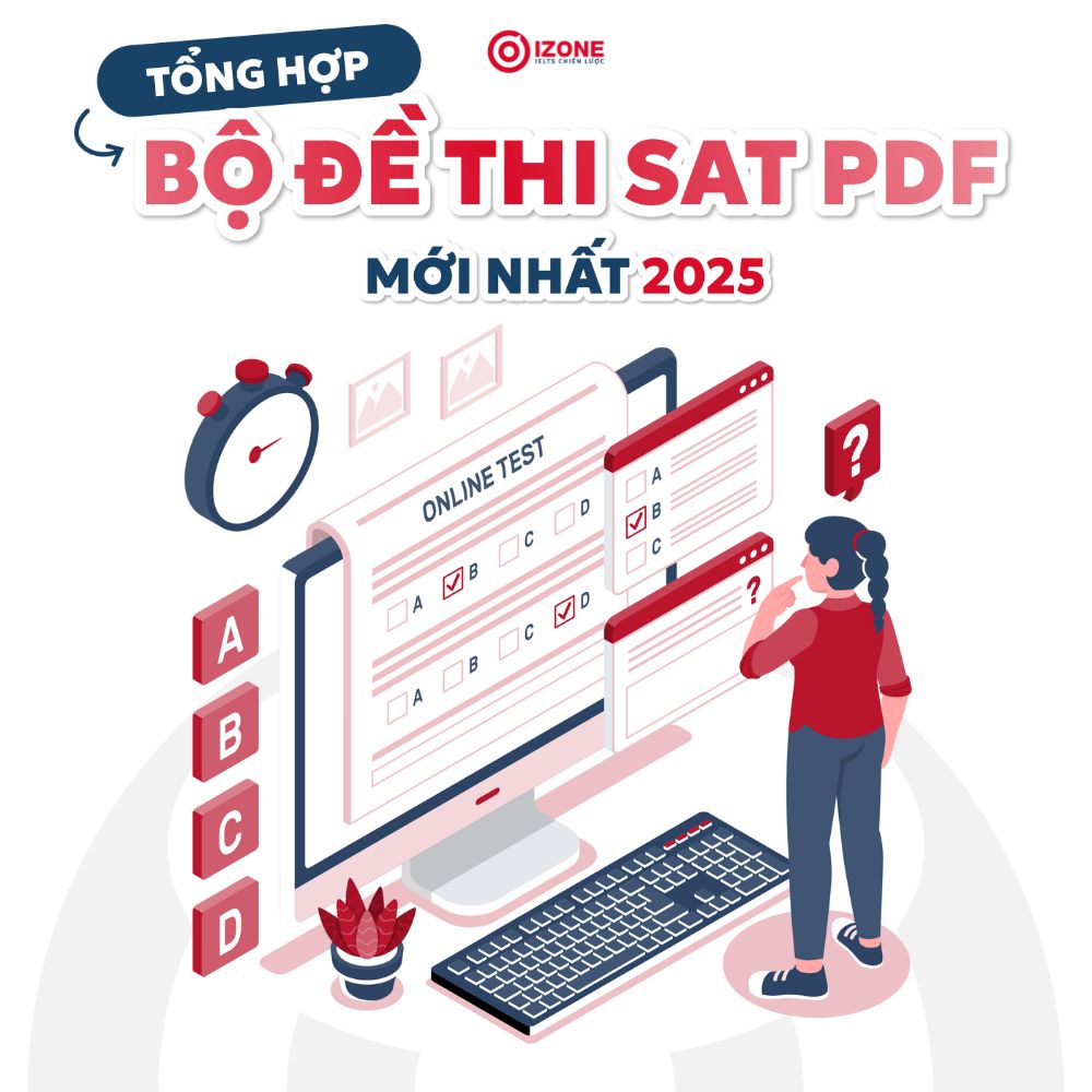 Tổng hợp 15+ bộ đề thi SAT PDF mới nhất 2025