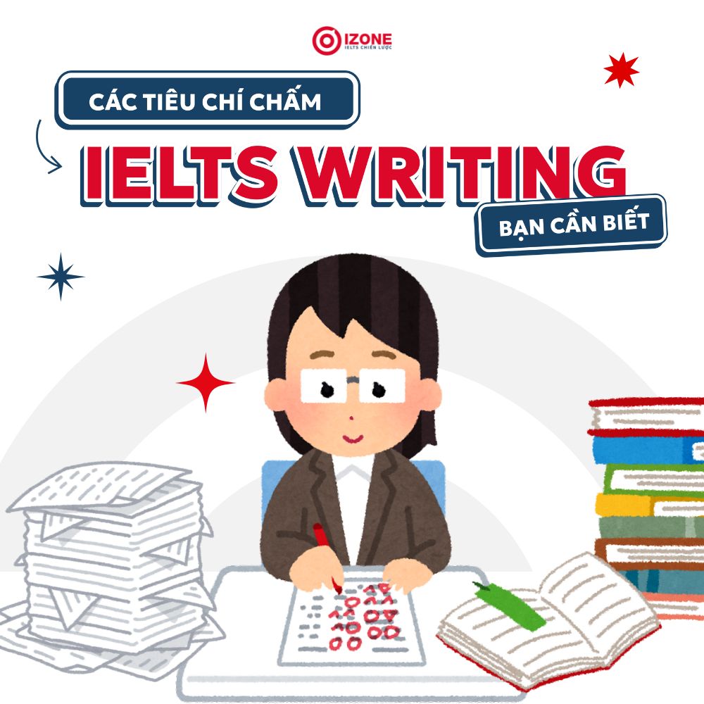 Các tiêu chí chấm IELTS Writing quan trọng: 4 yếu tố quyết định điểm số