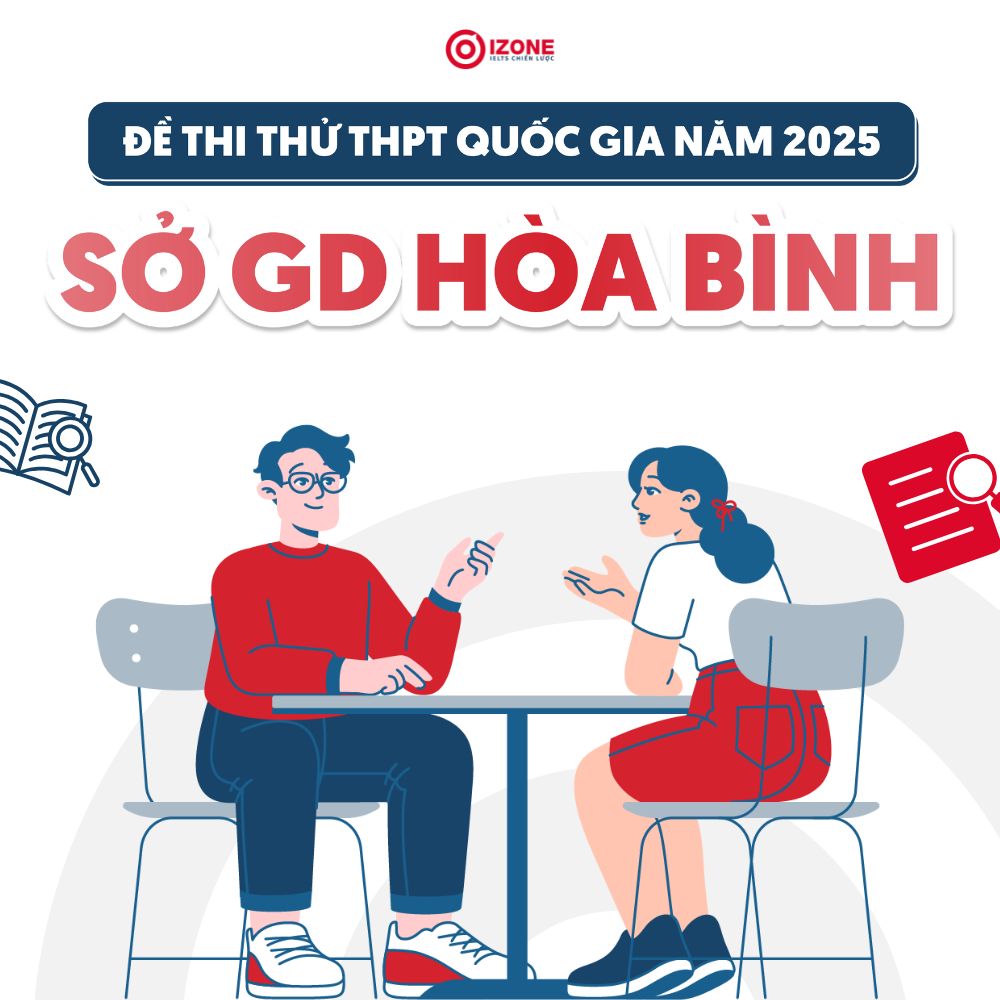 Giải Đề thi thử tốt nghiệp THPT môn Anh Sở GD&ĐT tỉnh Hòa Bình 2025